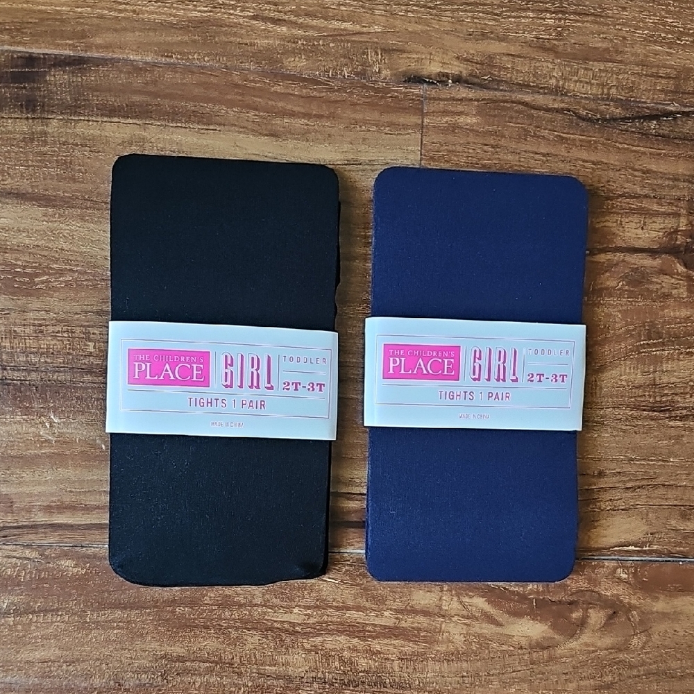 NWT The Children's Place Toddler Girl Tights Bundle Size 2T-3T